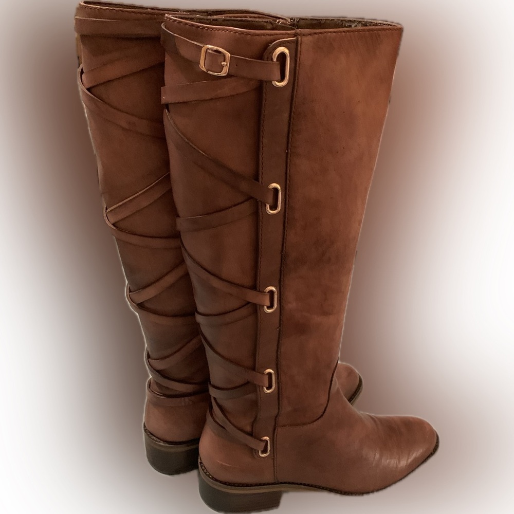 Women’s BCBG Brown Leather Women’s Riding Boots - Size 7 1/2
